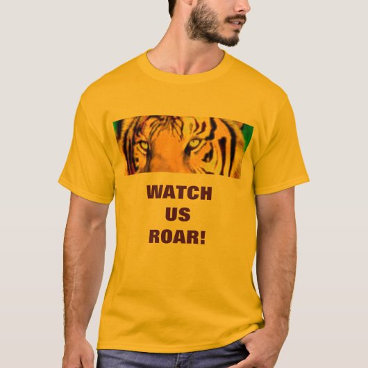 SEHEN SIE UNS ROAR! T-Shirt (Vorderseite)