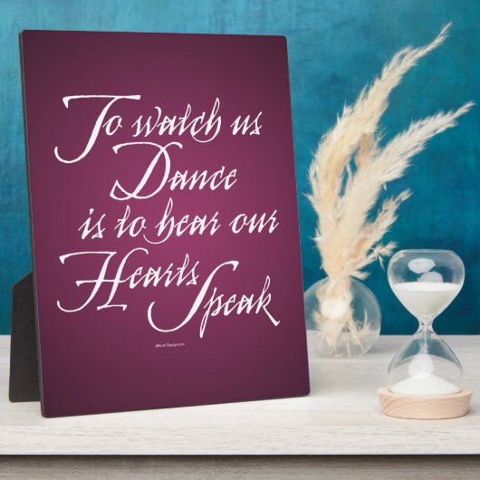 Sehen Sie uns Tanz an Fotoplatte (Seite)