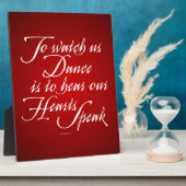 Sehen Sie uns Tanz an Fotoplatte (Seite)