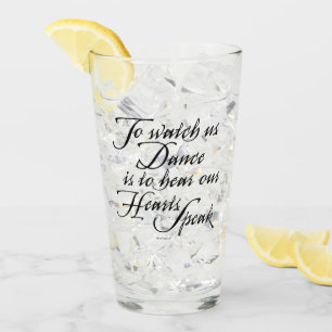 Sehen Sie uns Tanz an Glas