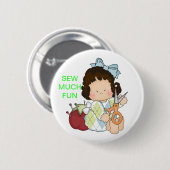 SEHEN SIE VIEL SPASS BUTTON (Vorne & Hinten)