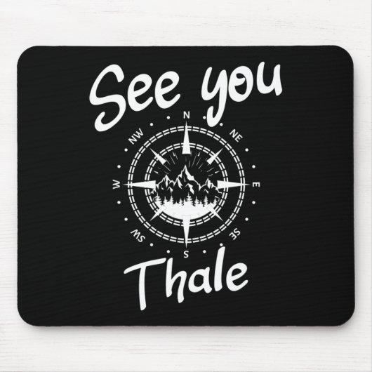 Sehen Sie Wandern Thale Deutschland Urlaub Ski Com Mousepad (Vorne)
