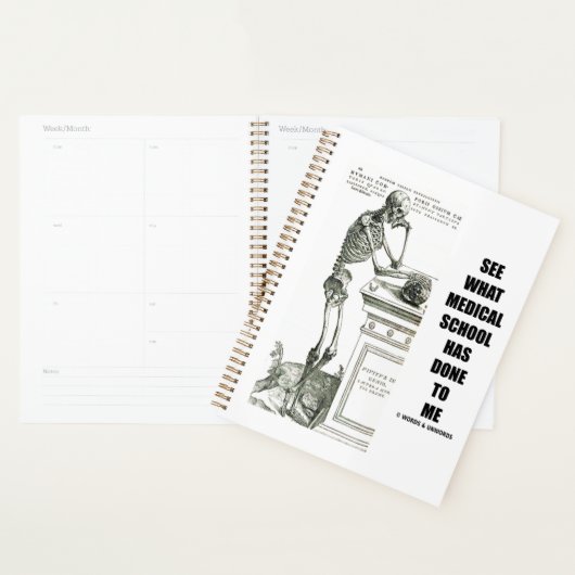 Sehen Sie, was die Medizinschule mit mir gemacht h Planer (Anzeige)