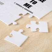 Sehen Sie, was die Medizinschule mit mir gemacht h Puzzle (Seite)