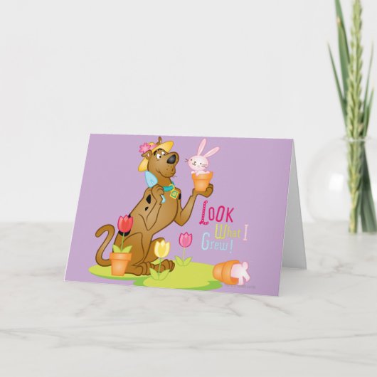 Sehen Sie, was ich gewachsen bin Feiertagskarte (Vorderseite)