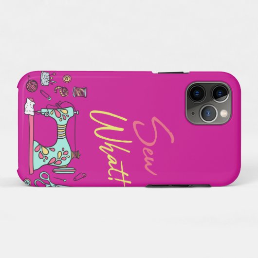 Sehen Sie, was Lila iPhone Case (Rückseite (Horizontal))