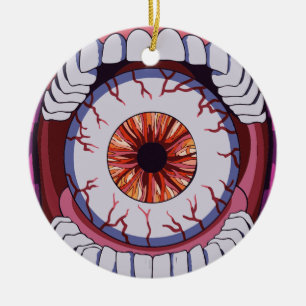 Sehen Sie, was Sie sagen Keramik Ornament