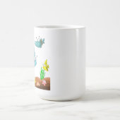SEHEN SIE, WAS UNTER MEER IST KAFFEETASSE (Mittel)