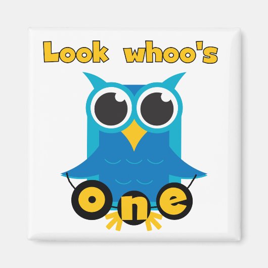 Sehen Sie Whoo's 1 Hemden und Geschenke. Magnet (Vorne)