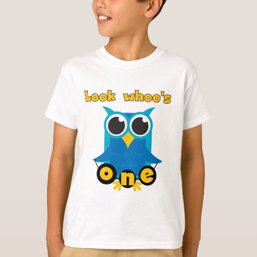 Sehen Sie Whoo's 1 Hemden und Geschenke. T-Shirt (Vorderseite)