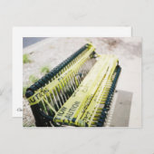 Sehen Sie, wo Sie sitzen Postkarte (Vorne/Hinten)