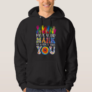 Sehen Sie, wohin es führt Tag 2022 Hoodie