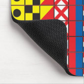 Sehen Sie Worthy_Signal Flaggen mousepad (Ecke)