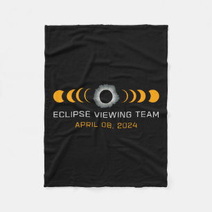 Sehen Team Funny Total Solar Eclipse Astronomie Fleecedecke