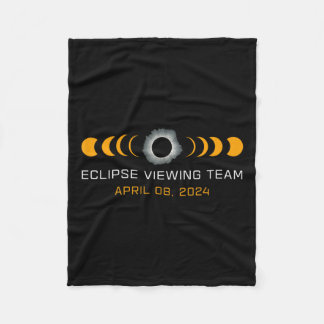 Sehen Team Funny Total Solar Eclipse Astronomie Fleecedecke