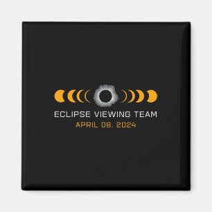 Sehen Team Funny Total Solar Eclipse Astronomie Magnet