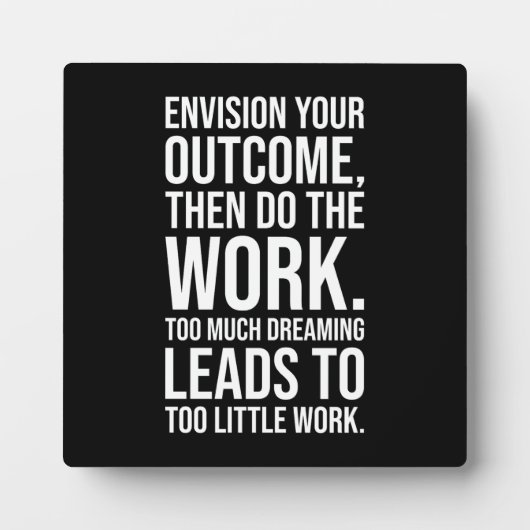 Sehen und machen Sie die Arbeit, Gymnastik, Hustle Fotoplatte (Vorderseite)