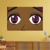 Sehen von Grace Leinwanddruck (Insitu (Wohnzimmer))