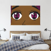 Sehen von Grace Leinwanddruck (Insitu (Schlafzimmer))