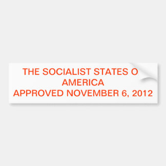 SEHEN WAHLERGEBNISSE 2012 ALS KONSERVATIVE ES AUTOAUFKLEBER