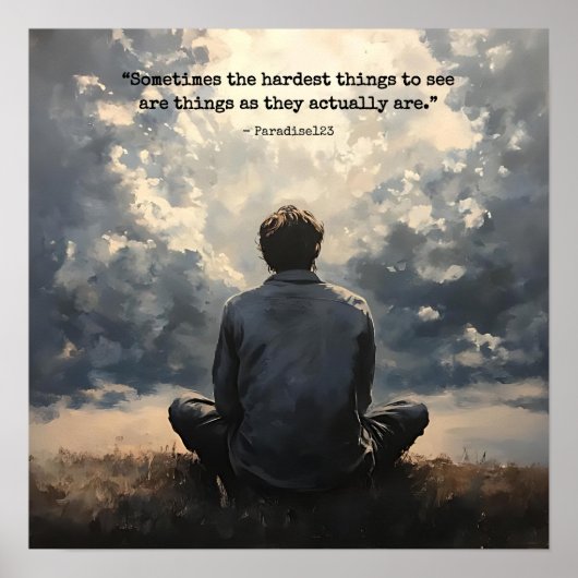 Sehen, wie es ist (Tür 1060) Poster (Vorne)