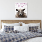 Sehen wir mich DeNiro Sheep an Leinwanddruck (Insitu (Schlafzimmer))