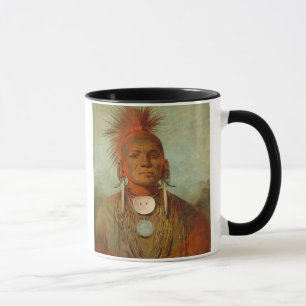 SehenSie, ein Iowa-Medizin-Mann, 1844 Tasse