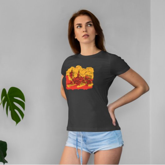 Sehenswürdigkeit Charles Bridge T-Shirt