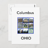 Sehenswürdigkeit Columbus, Ohio Postkarte (Vorne/Hinten)