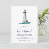 Sehenswürdigkeit | Einladung zur Hochzeit (Stehend Vorderseite)