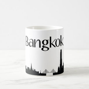 Sehenswürdigkeit-Geschenk-Tasse Bangkoks, Thailan Kaffeetasse