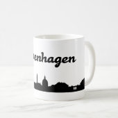 Sehenswürdigkeit-Geschenk-Tasse Kopenhagens Kaffeetasse (VorderseiteRechts)