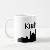Sehenswürdigkeit-Geschenk-Tasse Kuala Lumpur, Kaffeetasse (Links)