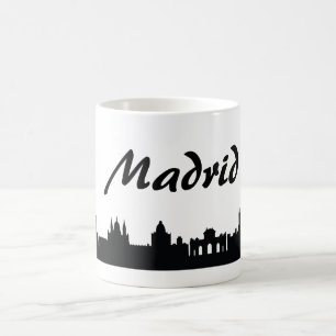 Sehenswürdigkeit-Geschenk-Tasse Madrids, Spanien Kaffeetasse