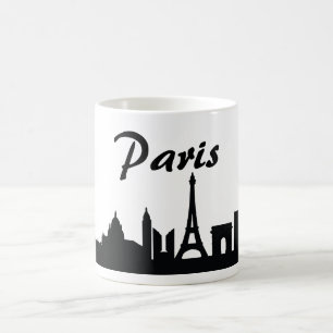 Sehenswürdigkeit-Geschenk-Tasse Paris, Frankreich Kaffeetasse