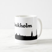 Sehenswürdigkeit-Geschenk-Tasse Stockholms Kaffeetasse (VorderseiteRechts)