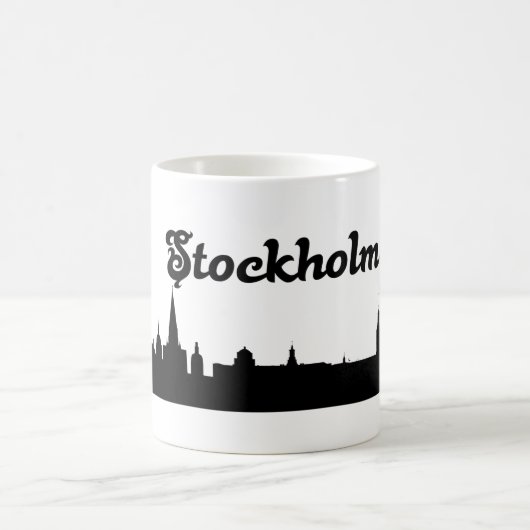 Sehenswürdigkeit-Geschenk-Tasse Stockholms Kaffeetasse (Mittel)