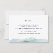 Sehenswürdigkeit Hochzeitsempfangskarte Einladung (Vorderseite)