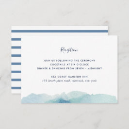 Sehenswürdigkeit Hochzeitsempfangskarte Einladung