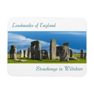 Sehenswürdigkeit Image von England für Foto-Magnet Magnet