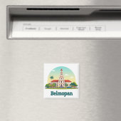 Sehenswürdigkeit in Belmopan Magnet (In Situ (Geschirrspüler))
