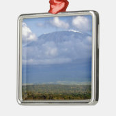 Sehenswürdigkeit-Landschaften des Kilimandscharos Silbernes Ornament (Links)