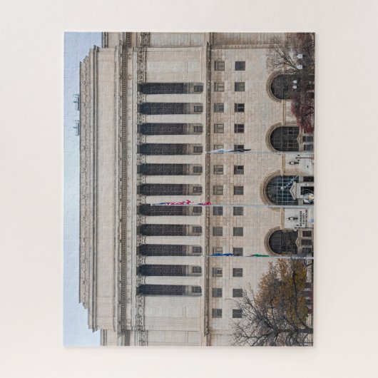 Sehenswürdigkeit Milwaukee Landkreis Courthouse Ge Puzzle (Vertikal)