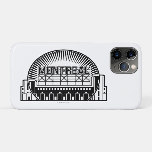 Sehenswürdigkeit Montreal Case-Mate iPhone Hülle (Rückseite (Horizontal))