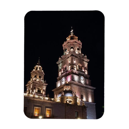 Sehenswürdigkeit Morelia Magnet (Vertikal)
