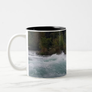 Sehenswürdigkeiten an den Niagara Fällen Zweifarbige Tasse