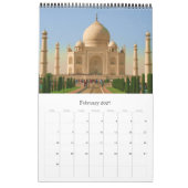 Sehenswürdigkeiten der Welt Kalender (Feb 2027)