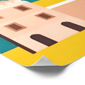 Sehenswürdigkeiten des hispanischen Erbes Poster (Ecke)