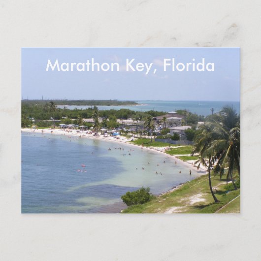 Sehenswürdigkeiten des Marathons Postkarte (Vorderseite)