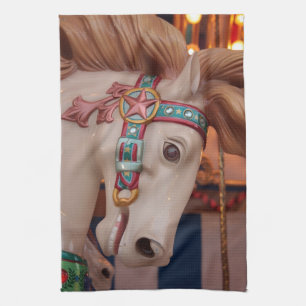 Sehenswürdigkeiten und Klang des Sommers Küchentuch